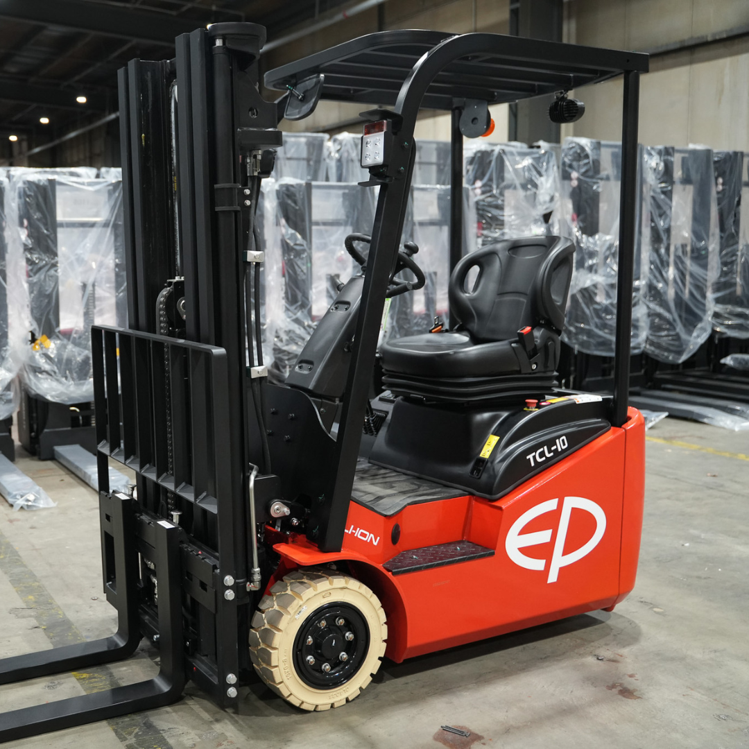 Chariot élévateur ultra-compact 3 roues 1 tonne TCL101 - Image 3