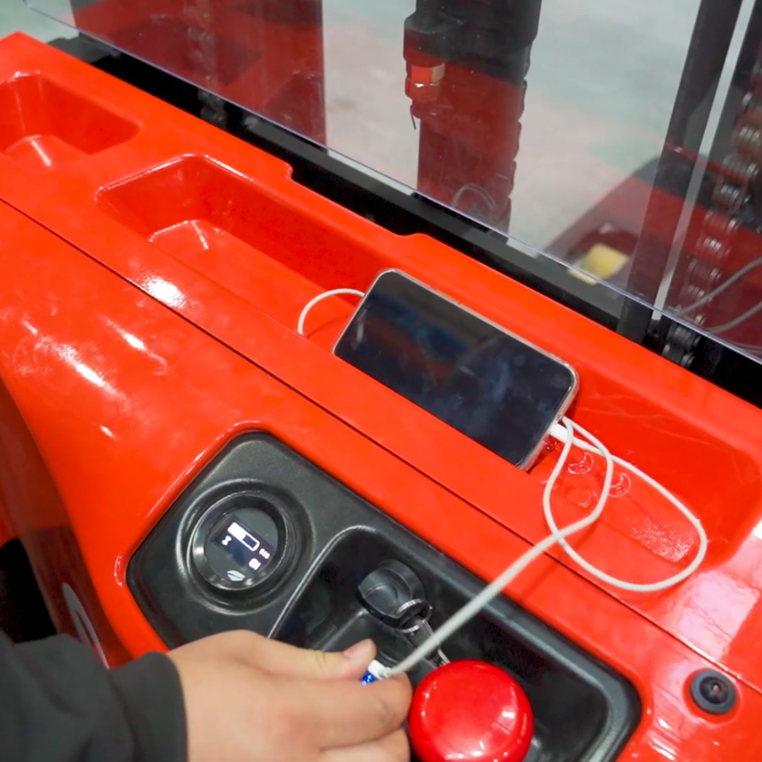 Gerbeur électrique professionnel avec levée initiale 1600 kg – WSi161 - Image 10