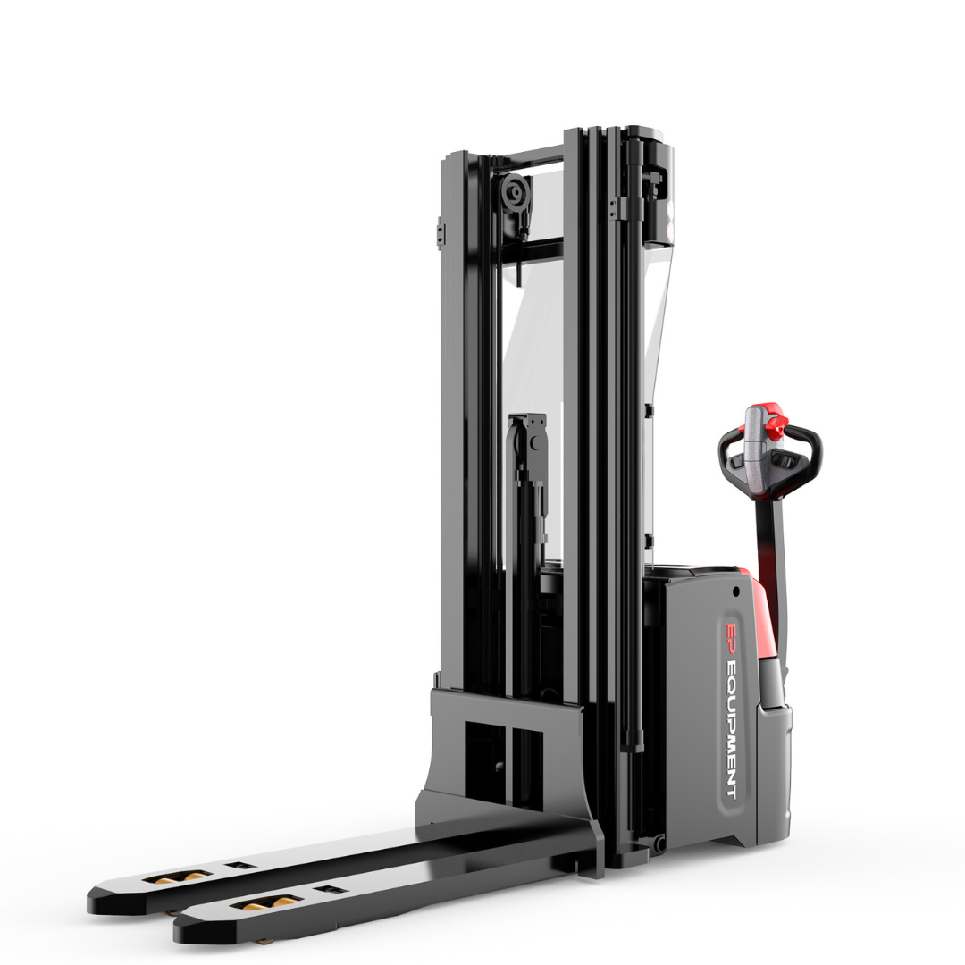 Gerbeur électrique professionnel avec levée initiale 1600 kg – WSi161 - Image 3