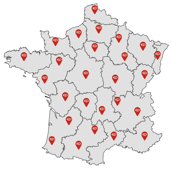 Réseau distributeurs ep equipment france