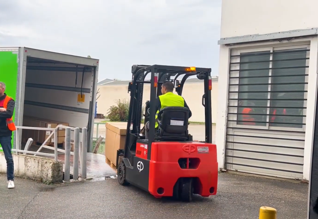 chariot élevateur électrique